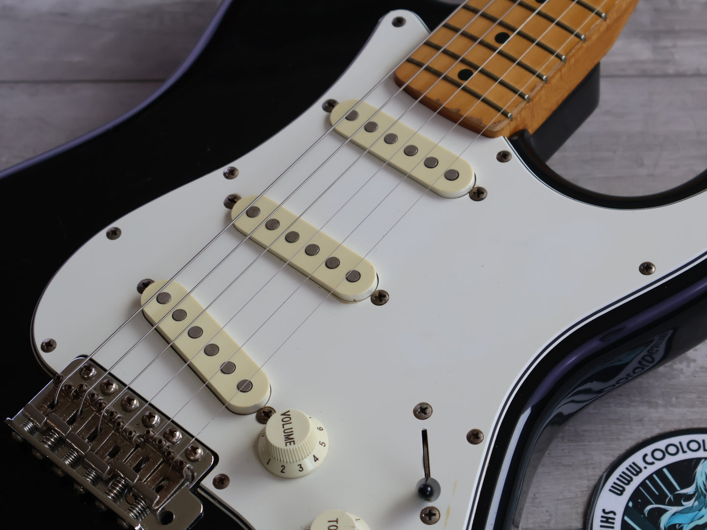 1993 Fender Japan ST72-58 '72 Reissue Stratocaster (Black)