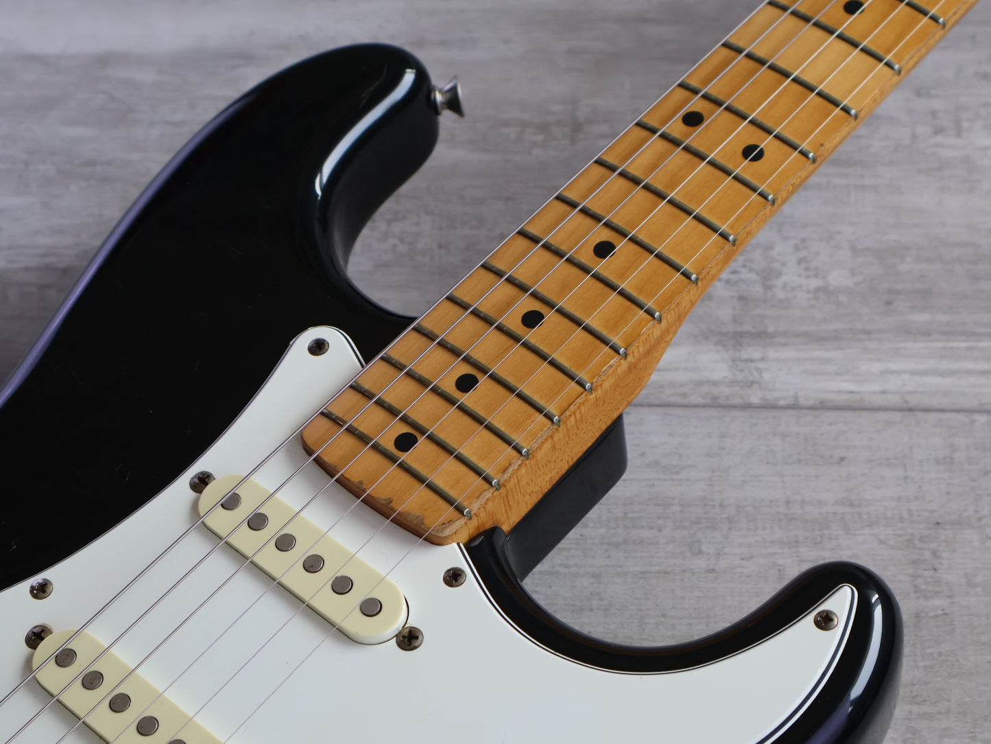 1993 Fender Japan ST72-58 '72 Reissue Stratocaster (Black)