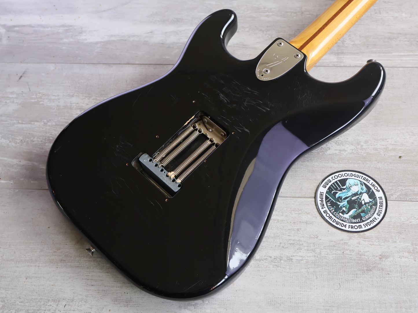 1993 Fender Japan ST72-58 '72 Reissue Stratocaster (Black)