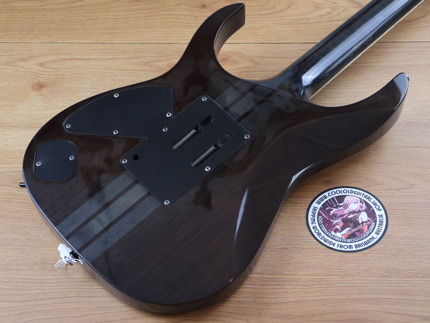 2009 Ibanez RGT42DXFM Neckthrough HH Superstrat (Transparent Gray Burst)