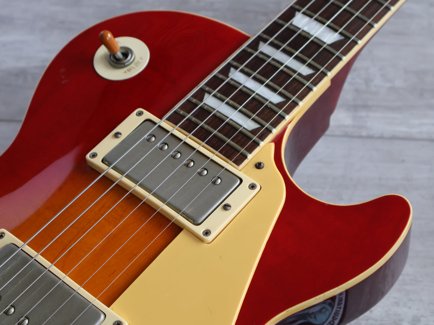 1983 Burny RLG-50 Super Grade Les Paul Standard (Cherry Sunburst)