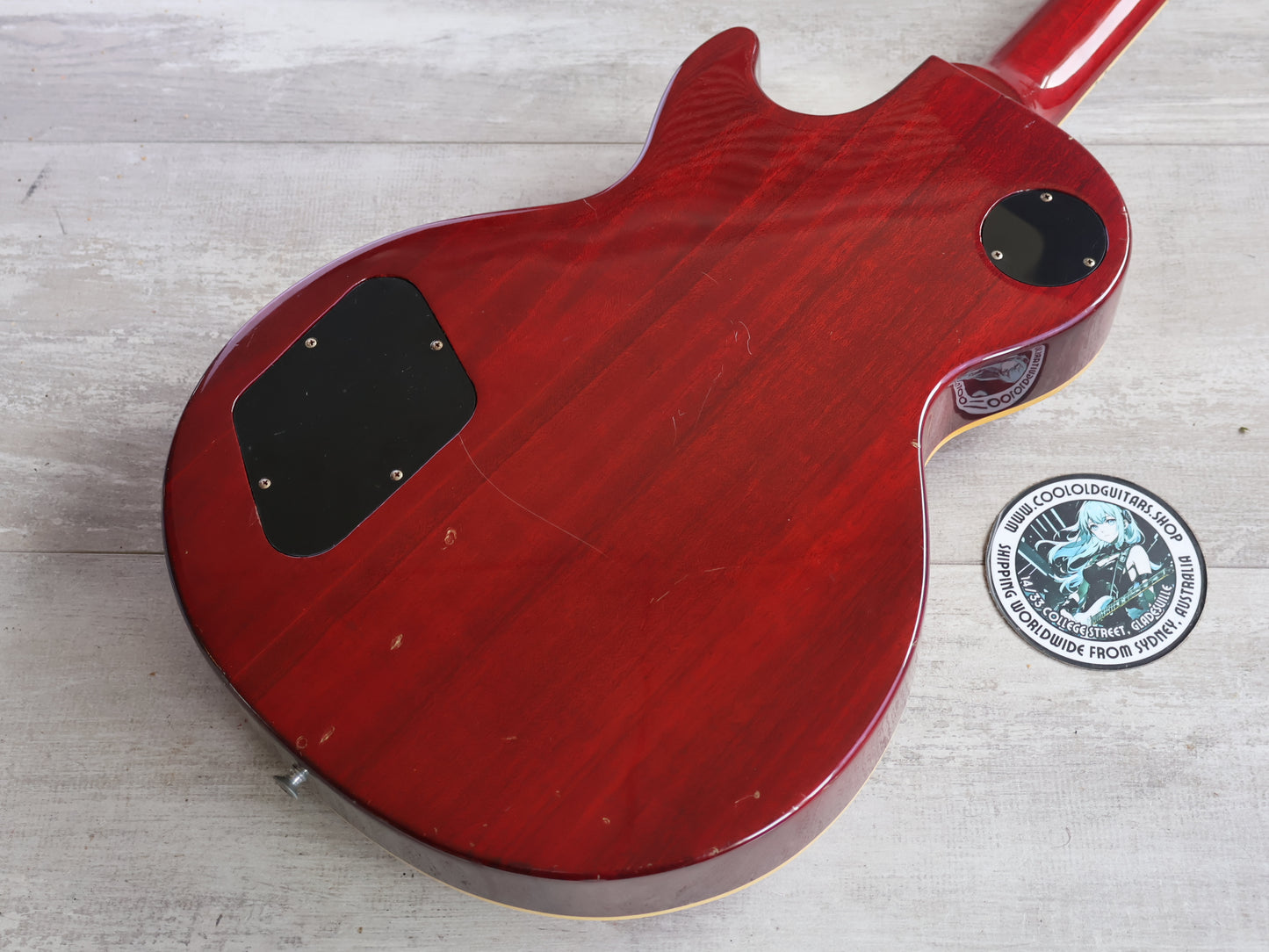 1983 Burny RLG-50 Super Grade Les Paul Standard (Cherry Sunburst)