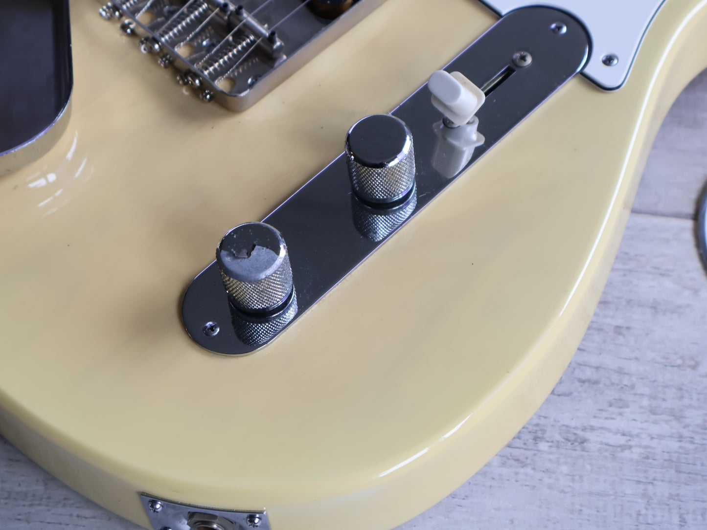 1975 Greco Japan TL-500 Spacey Sounds Telecaster (Transparent Blonde)