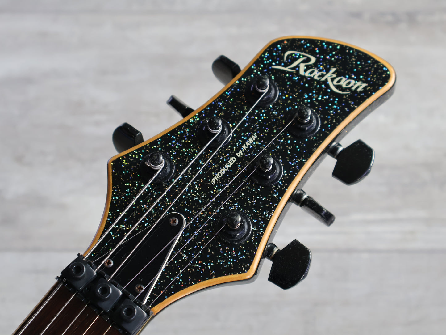 1992 Rockoon (by Kawai Japan) RD-85 Double Cutaway (Black Projector)