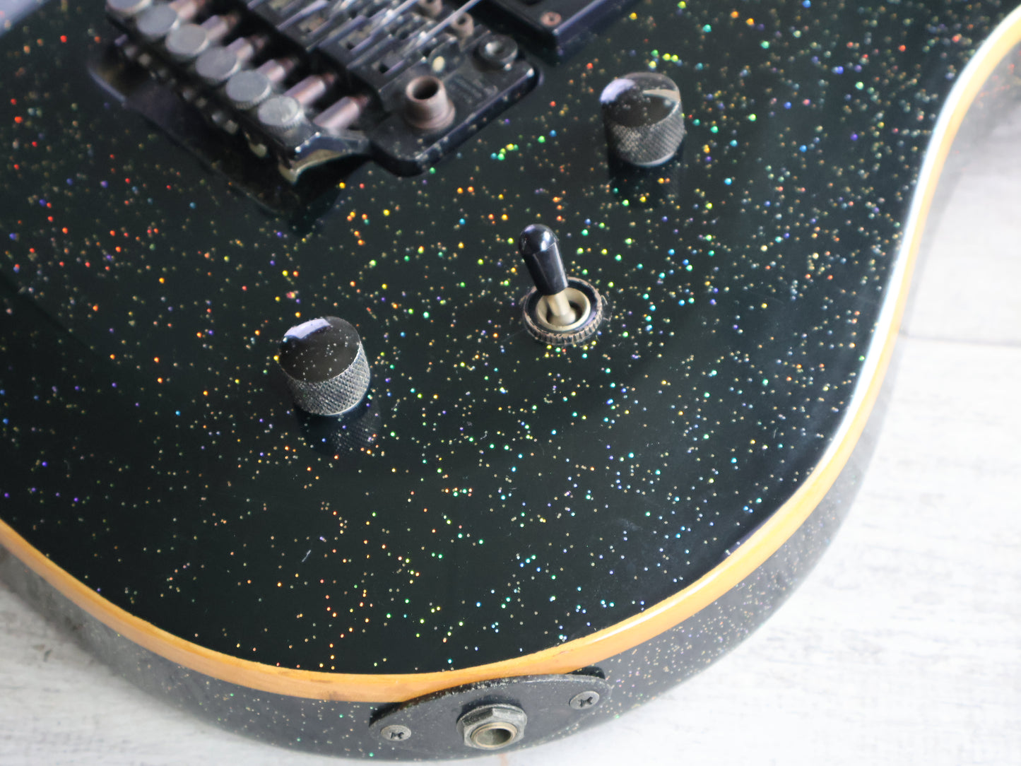 1992 Rockoon (by Kawai Japan) RD-85 Double Cutaway (Black Projector)