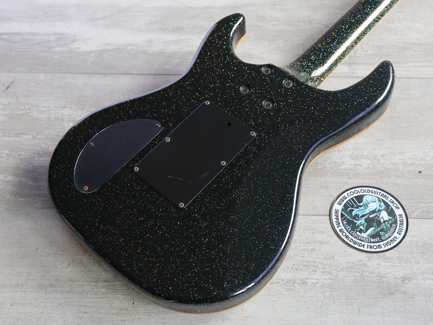 1992 Rockoon (by Kawai Japan) RD-85 Double Cutaway (Black Projector)