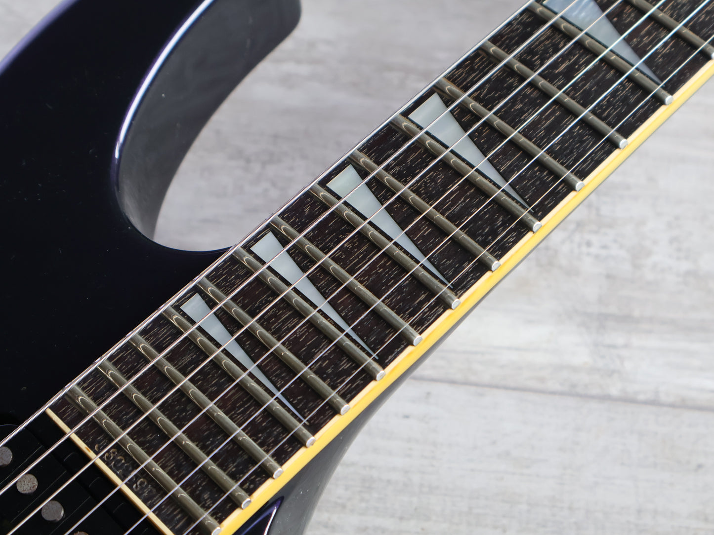 1993 Jackson Japan "Standard" Soloist Neckthrough Superstrat (Metallic Purple)