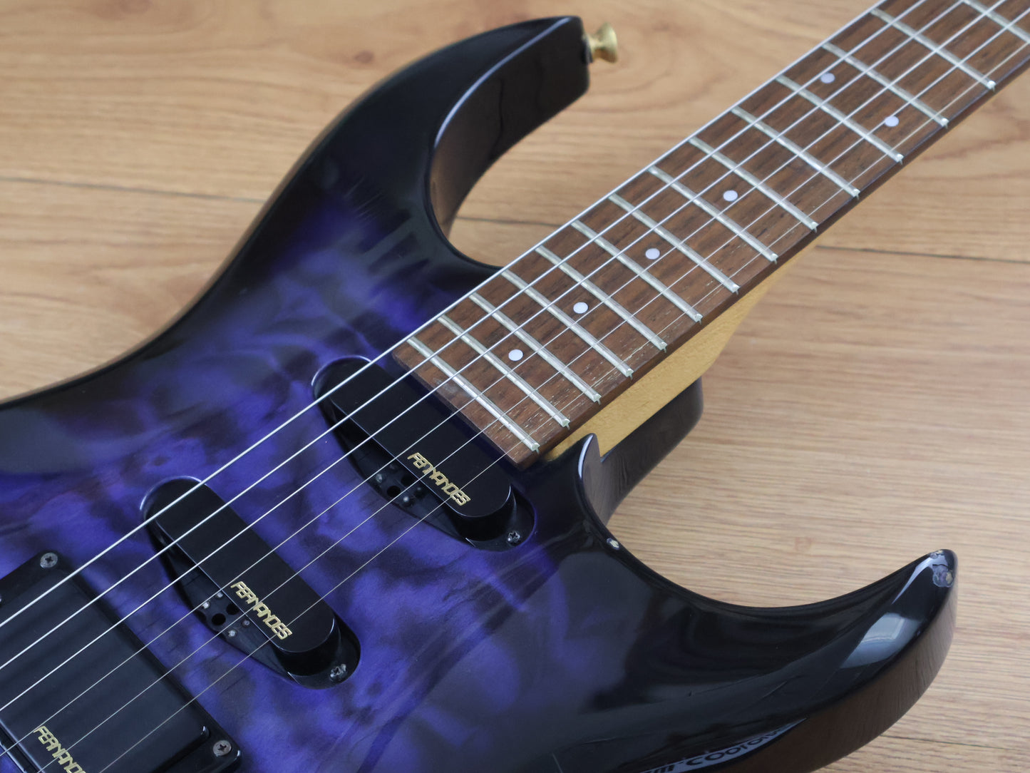 2000's Fernandes FGZ Series Superstrat (Purple Quilt)