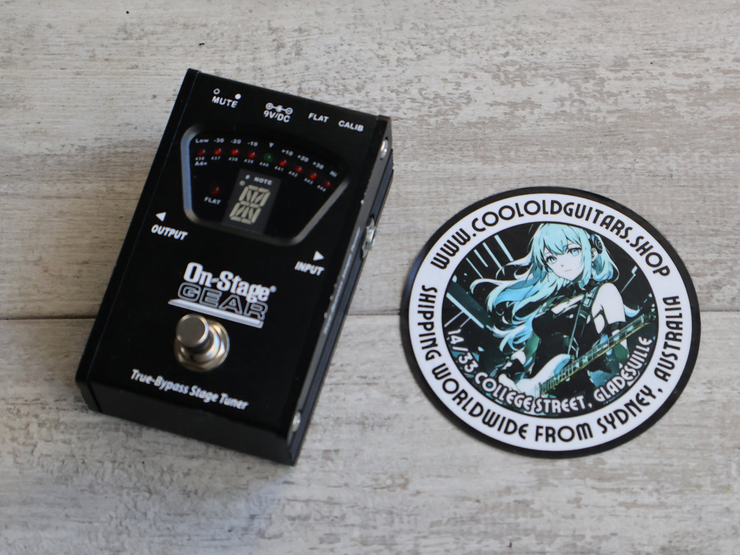 On-Stage Pedal Tuner