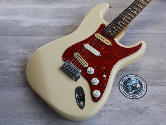 1991 Fender Japan ST62-770LS '62 Reissue Scalloped Stratocaster (Vintage White)