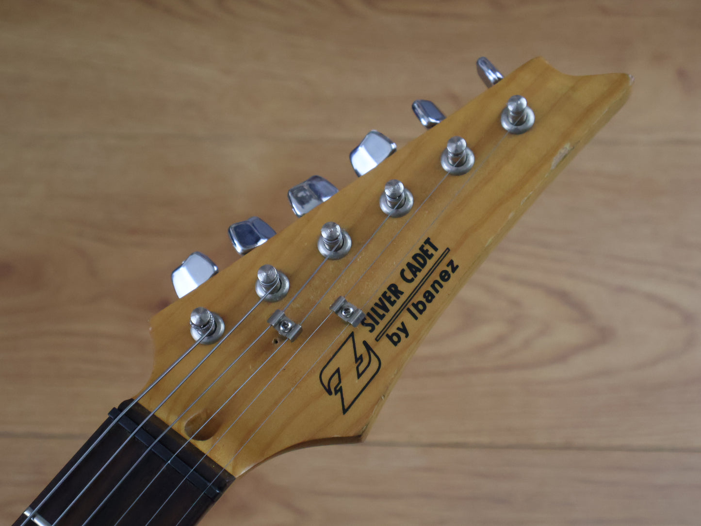 1994 Ibanez VZR-140/RD Silver Cadet Superstrat (Fiesta Red)
