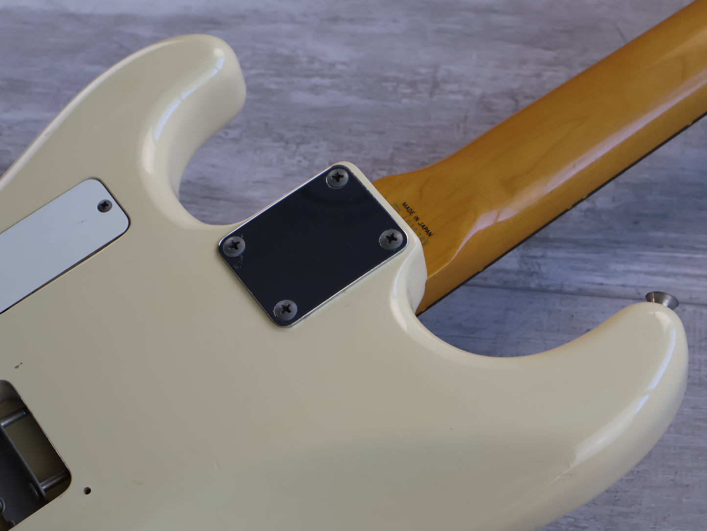 1991 Fender Japan ST62-770LS '62 Reissue Scalloped Stratocaster (Vintage White)