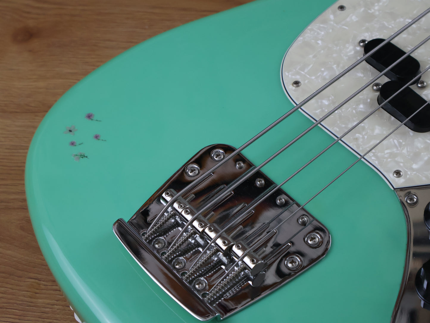 2019 Fender Vintera 60's Mustang Bass (Seafoam Green)