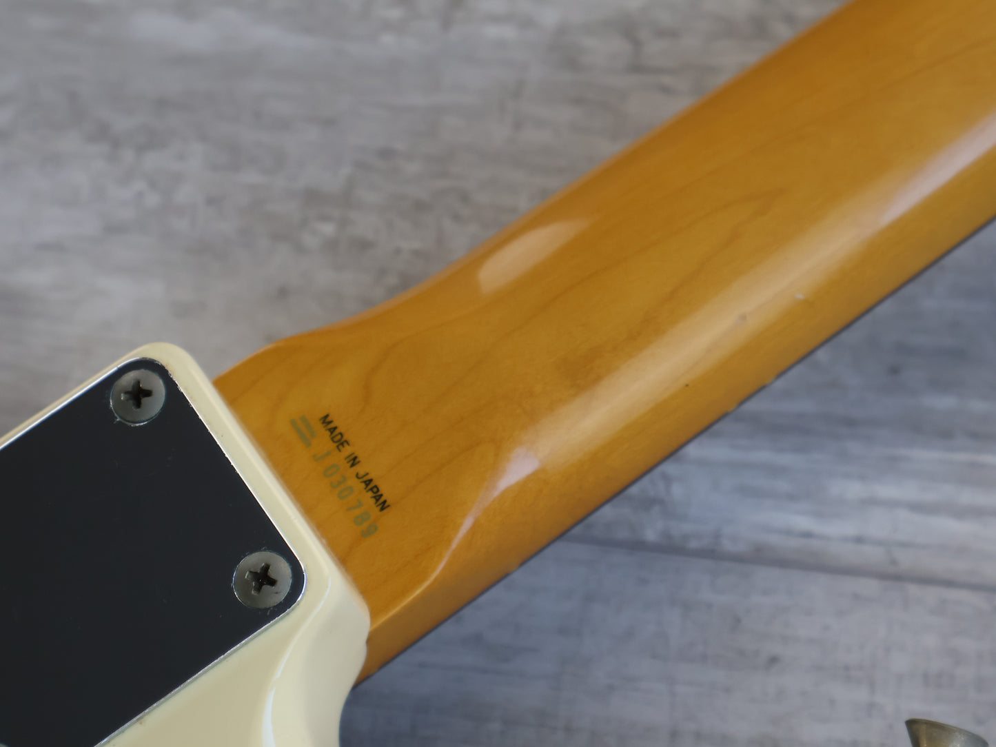 1991 Fender Japan ST62-770LS '62 Reissue Scalloped Stratocaster (Vintage White)