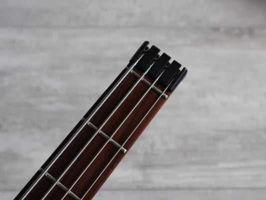 1980's Hohner B2 Headless Paddle Bass Guitar w/Steinberger System (Black)