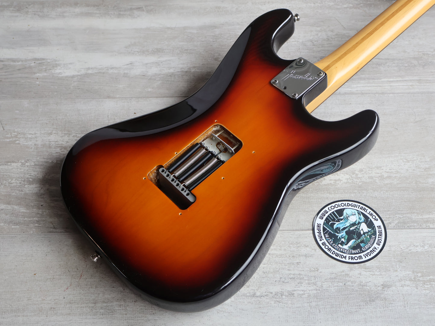 1996 Fender USA LH Left Handed American Standard Stratocaster (Sunburst)