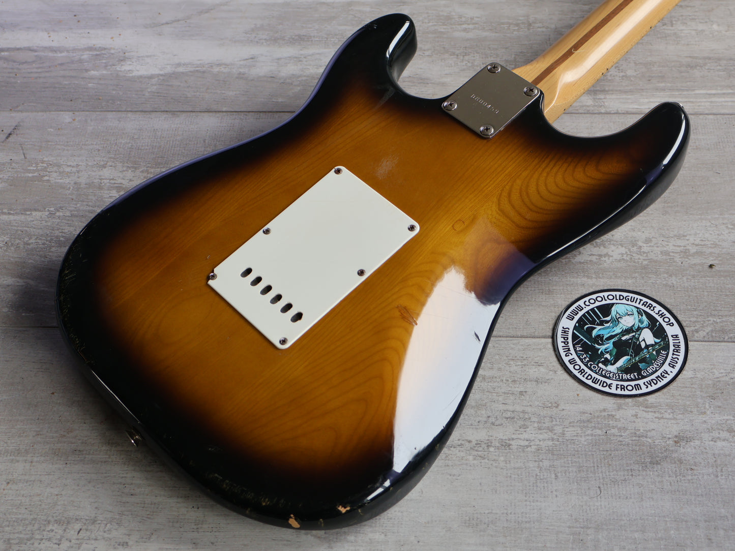 1980 Greco Japan SE-500 Super Sound '54 Reissue Stratocaster (Brown Sunburst)