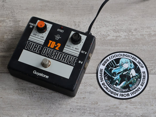 1980's Guyatone TO-2 Vintage Tube Overdrive (Made in Japan)