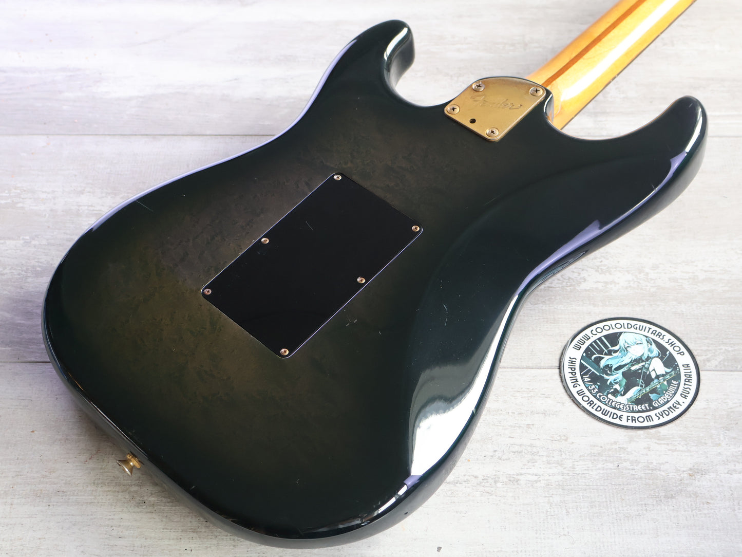 1988 Fender Japan STR-75 "Pro Feel" HSS Superstrat (Charcoal Grey Burst)