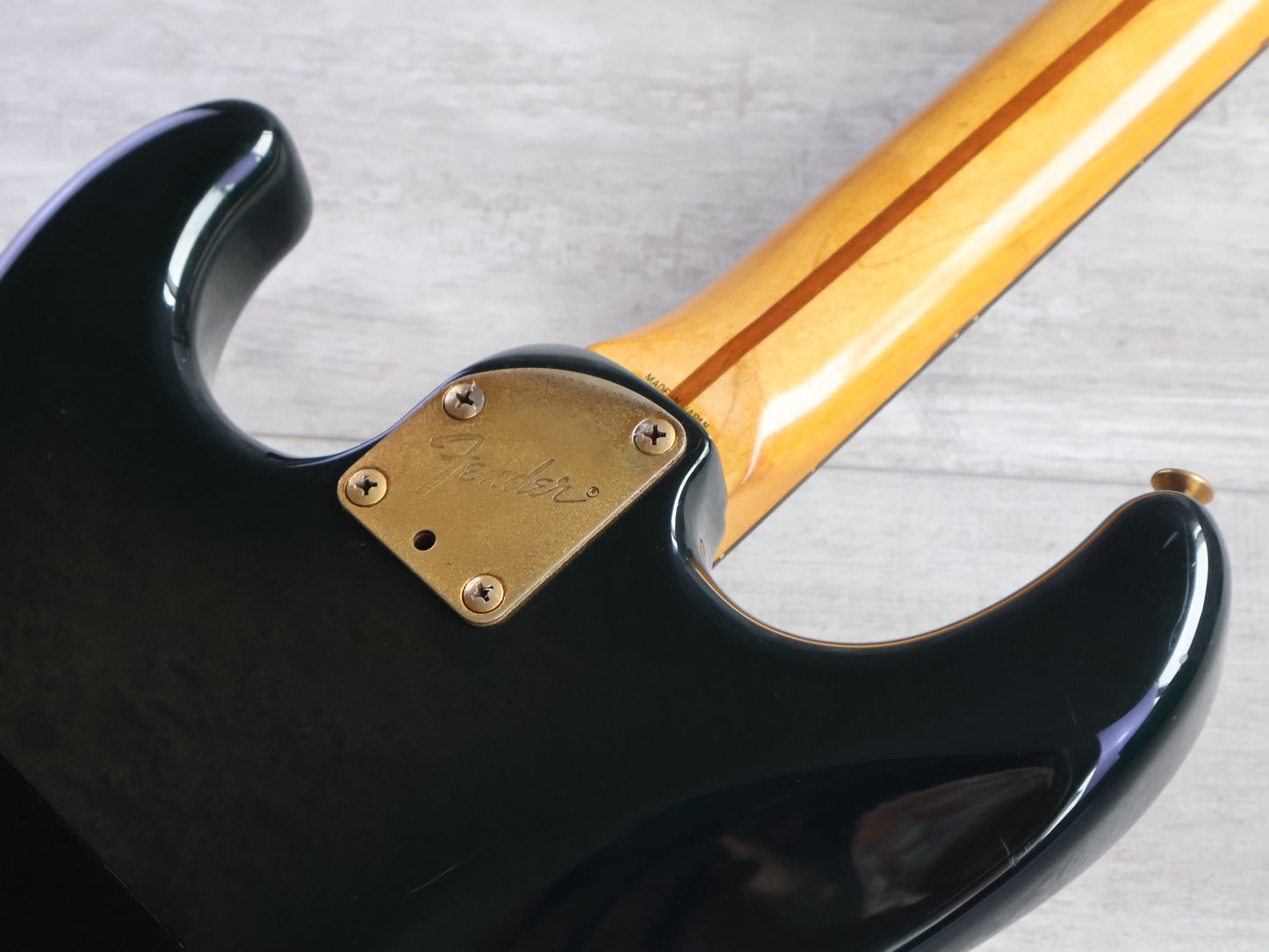 1988 Fender Japan STR-75 "Pro Feel" HSS Superstrat (Charcoal Grey Burst)