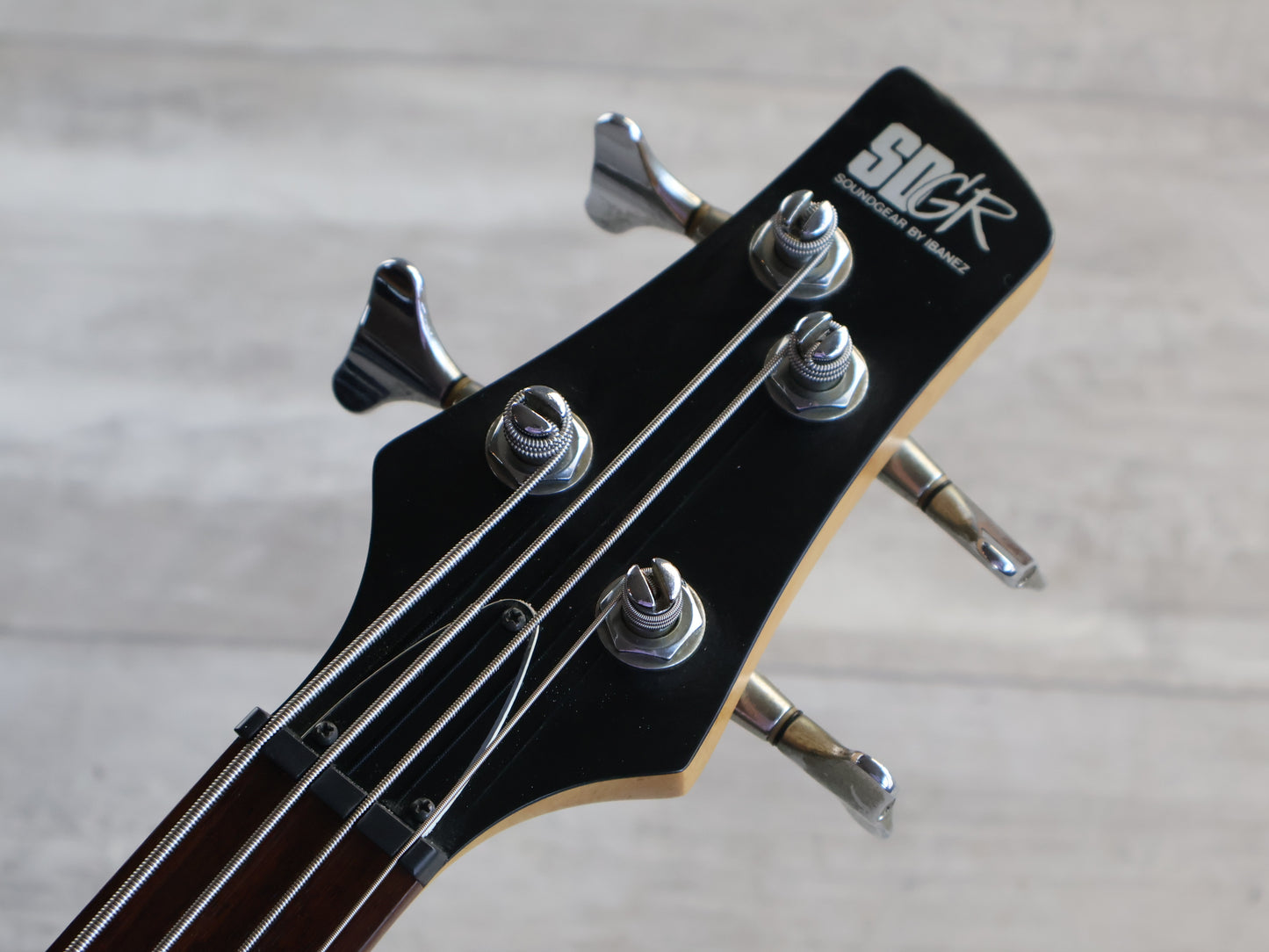1996 Ibanez Japan SR370 SDGR Soundgear Bass (Black)