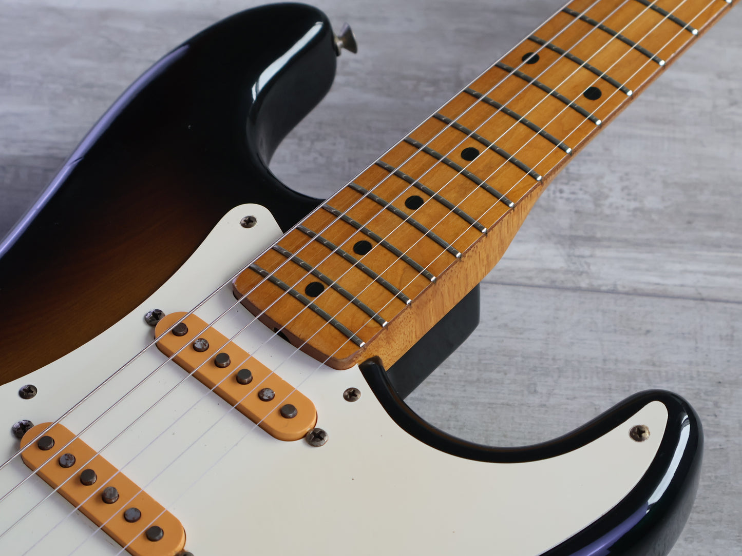 1982 Tokai ST-60 Goldstar Sound '54 Reissue Stratocaster (Brown Sunburst)