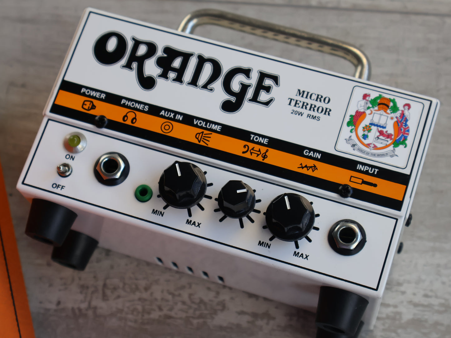 Orange MT20 Micro Terror Guitar Head w/PPC108 1X8 Cab