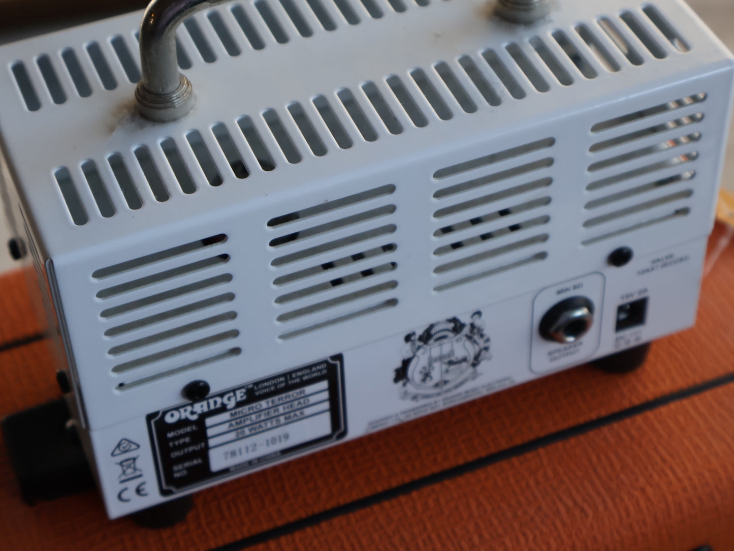 Orange MT20 Micro Terror Guitar Head w/PPC108 1X8 Cab