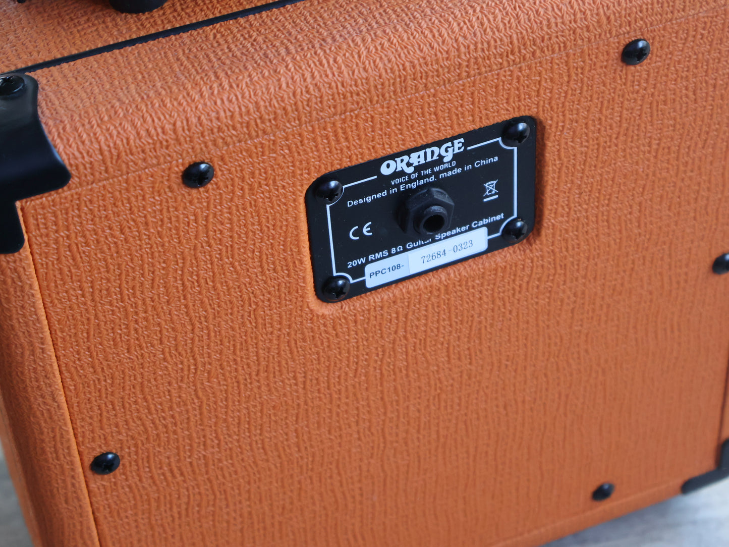 Orange MT20 Micro Terror Guitar Head w/PPC108 1X8 Cab