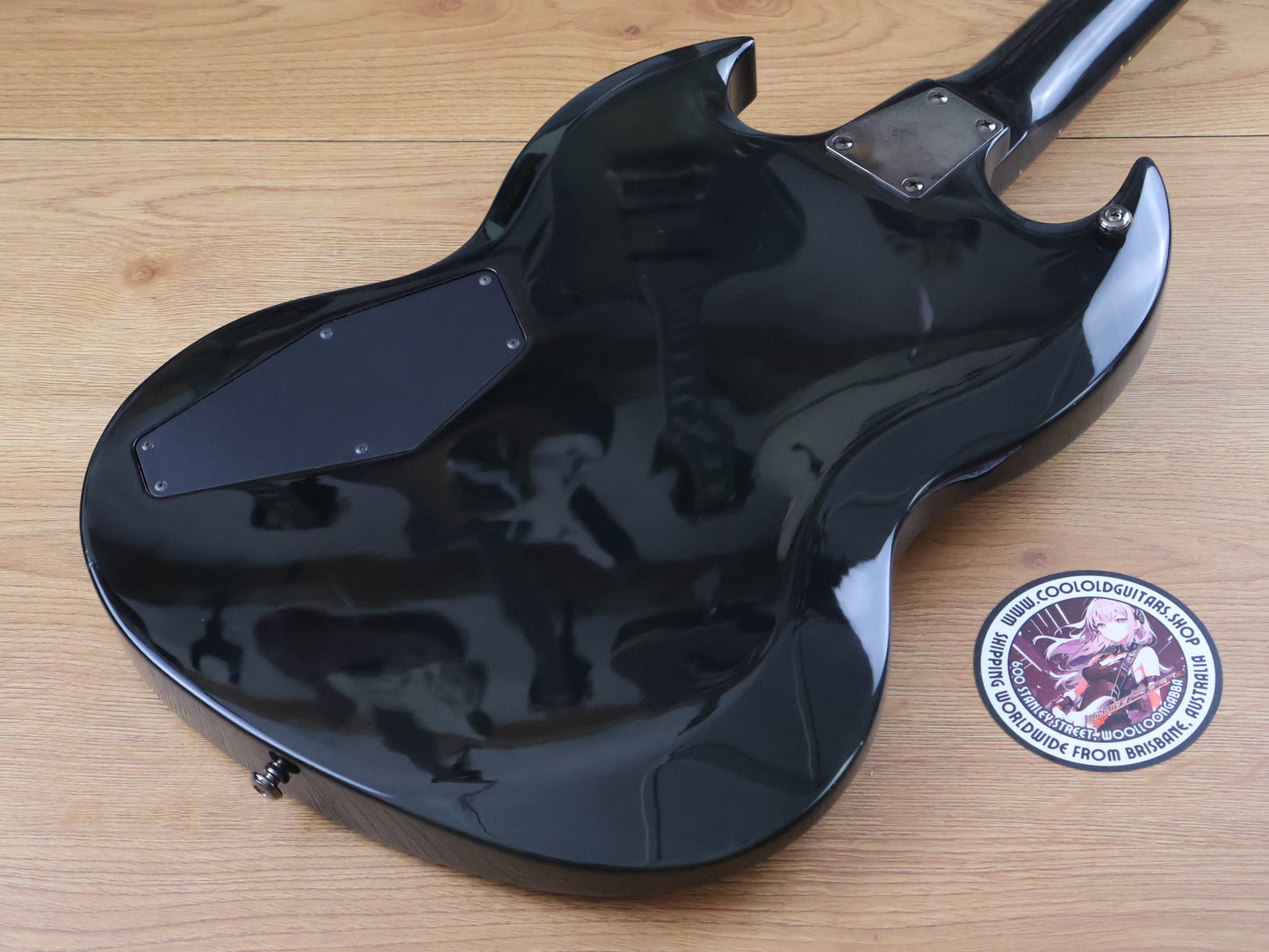 ESP LTD VP-10 Viper Double Cutaway (Black)