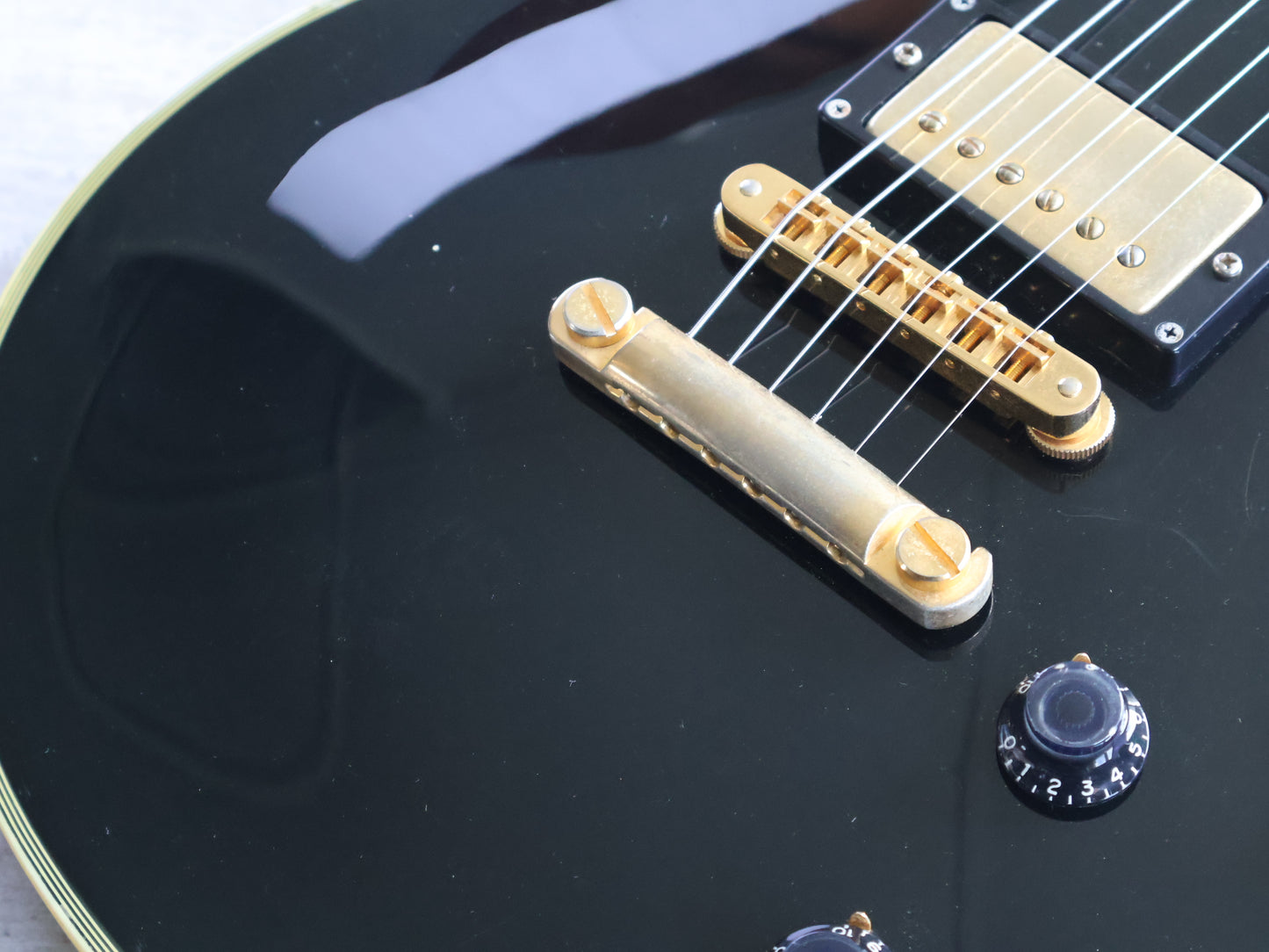 2004 Burny (Fernandes) RLC-55 Les Paul Custom (Black)