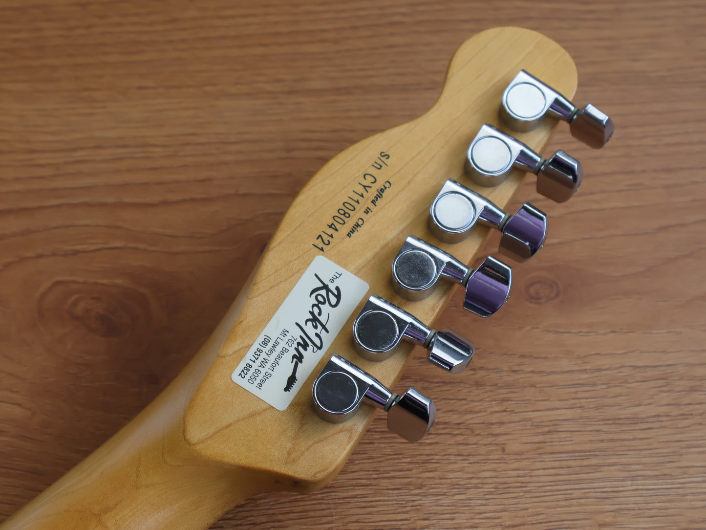 2011 Squier Affinity Telecaster (Candy Apple Red)