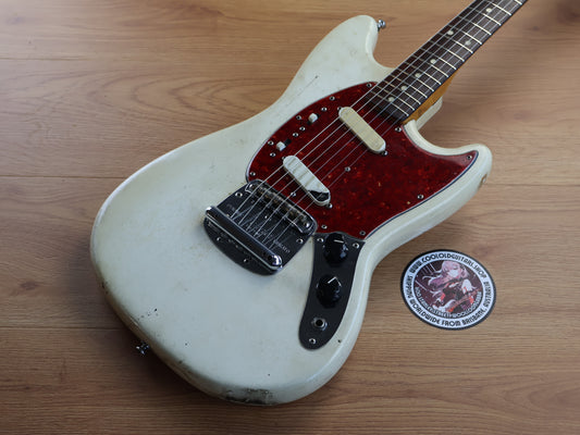 1966 Fender USA Short Scale Mustang (Olympic White)