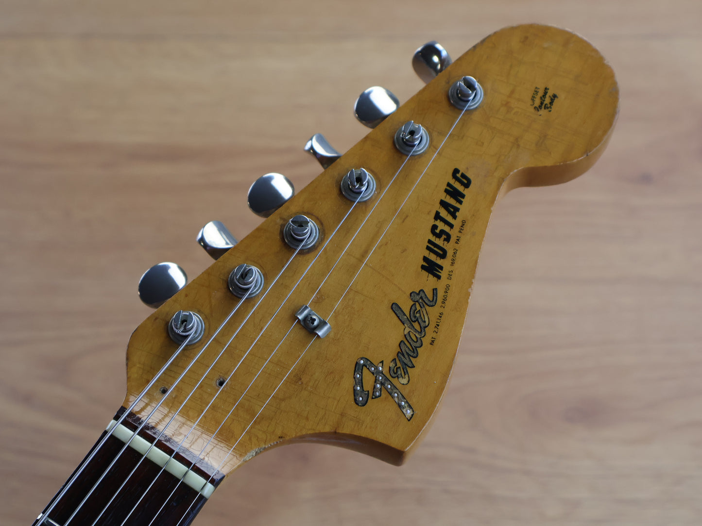 1966 Fender USA Short Scale Mustang (Olympic White)