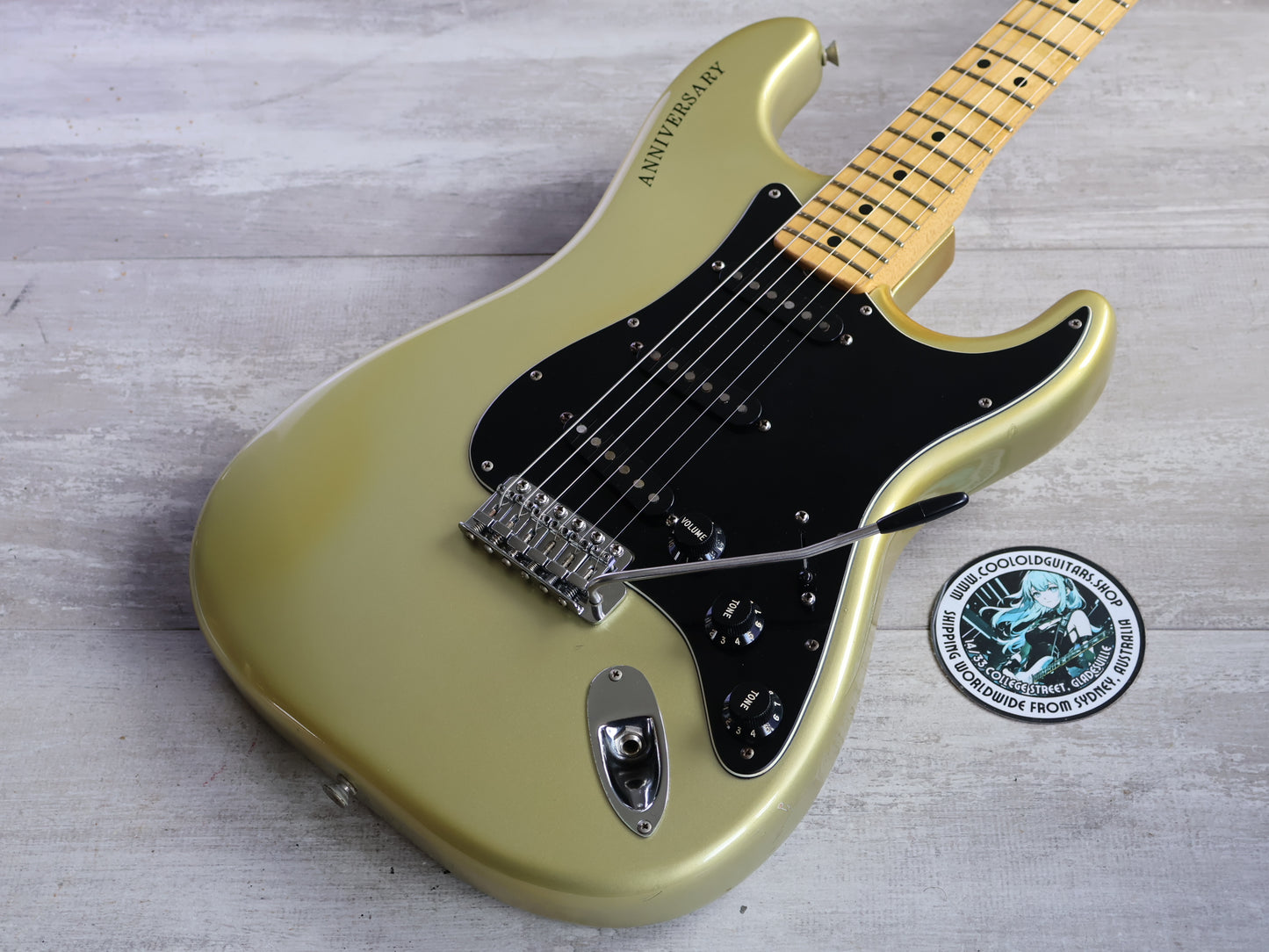 1979 Fender USA 25th Anniversary Model Stratocaster (Anniversary Silver)