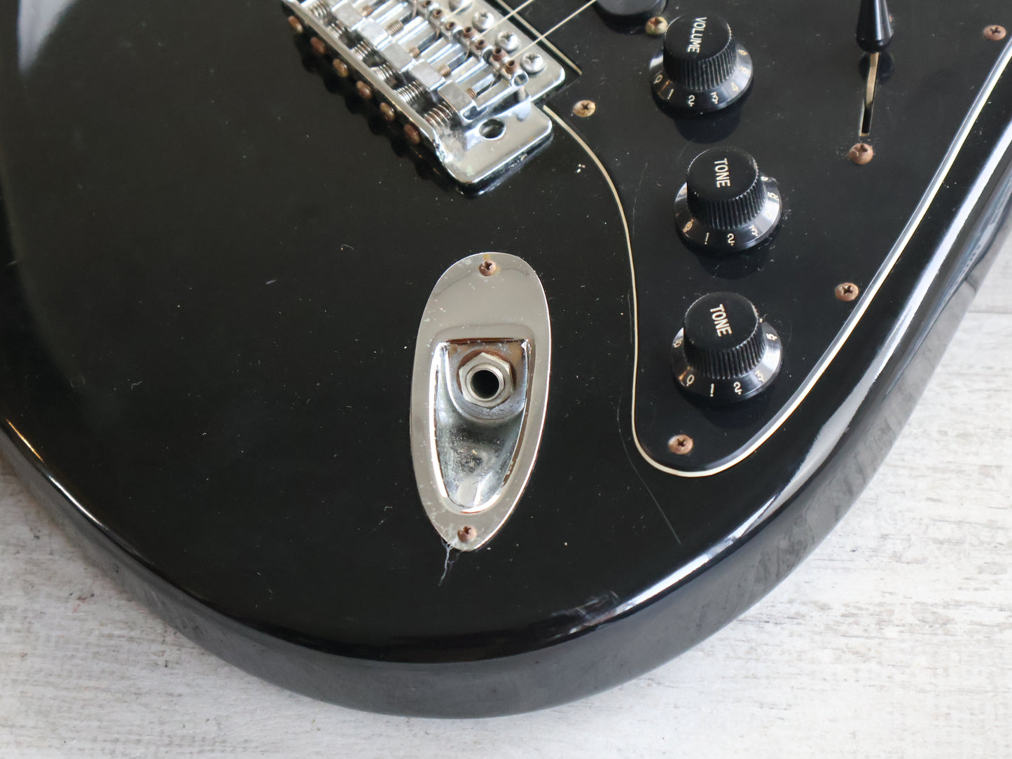 1985 Fender Japan "Boxer Series" Stratocaster (Black)