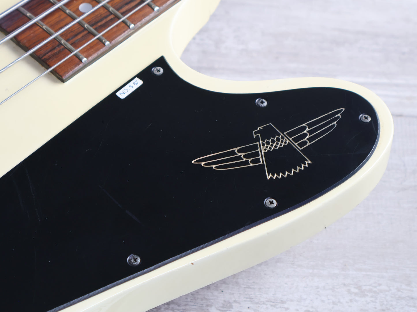 1990 Greco Japan TB-70 Thunderbird Bass (White)