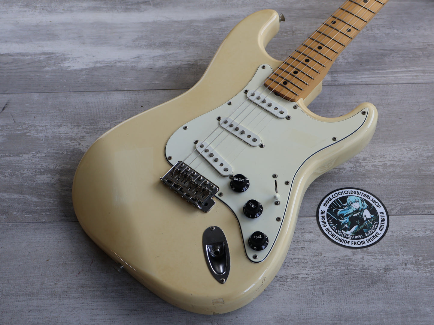 1993 Fender Japan Stratocaster Standard (Vintage White)