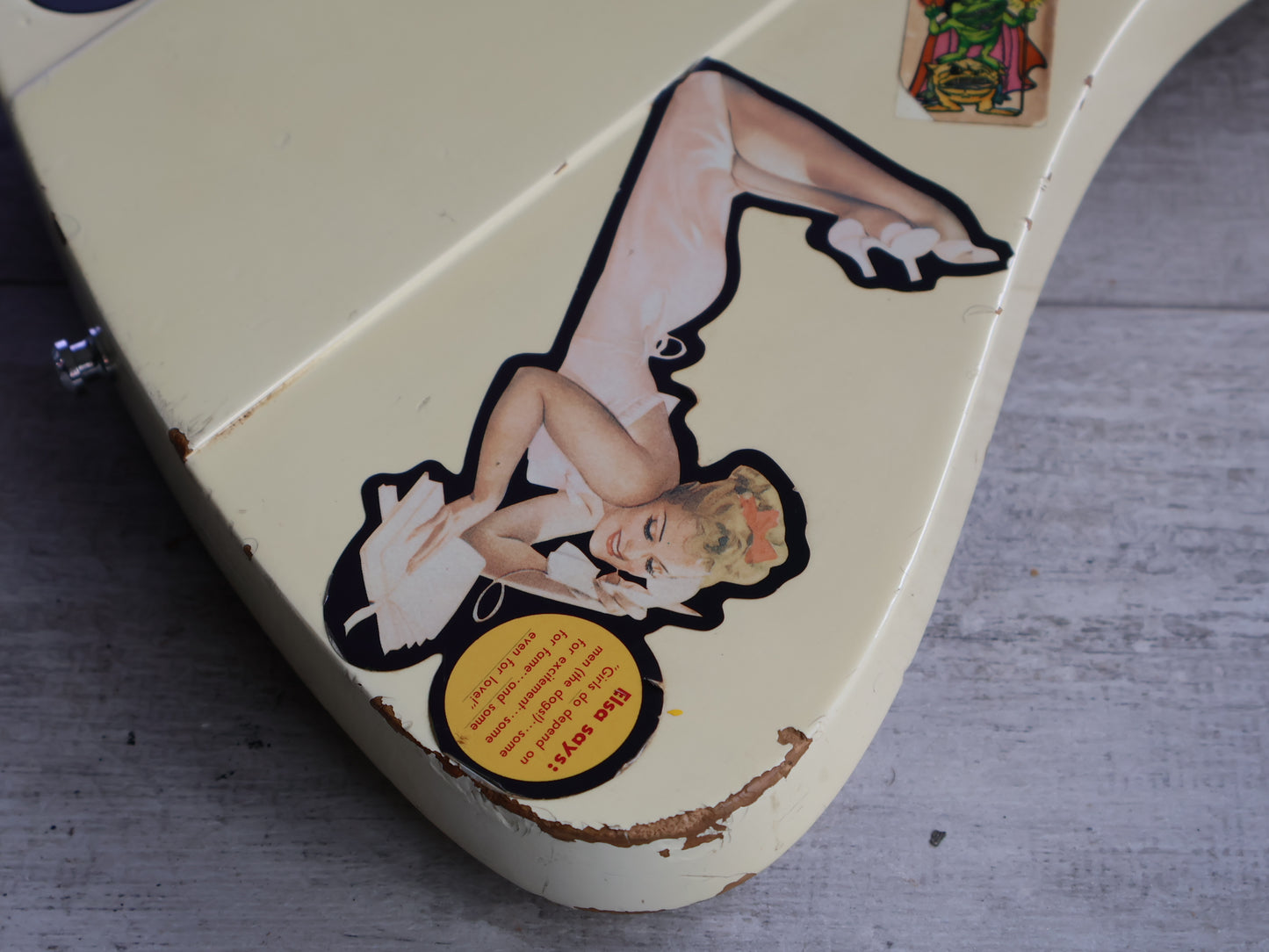 1990 Greco Japan TB-70 Thunderbird Bass (White)