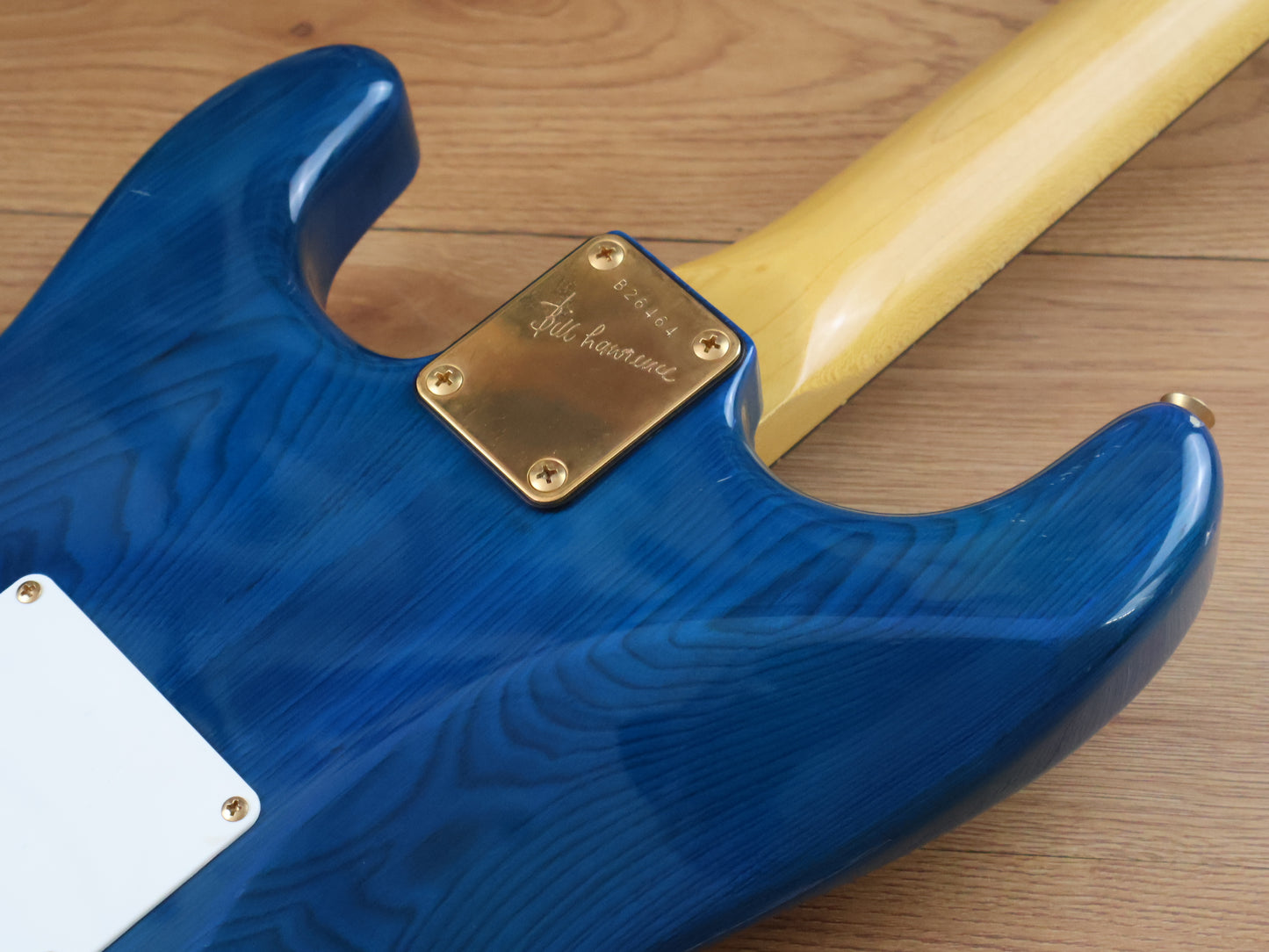 1980's Bill Lawrence (by Morris Japan) BC2R-70G Stratocaster (Transparent Blue)