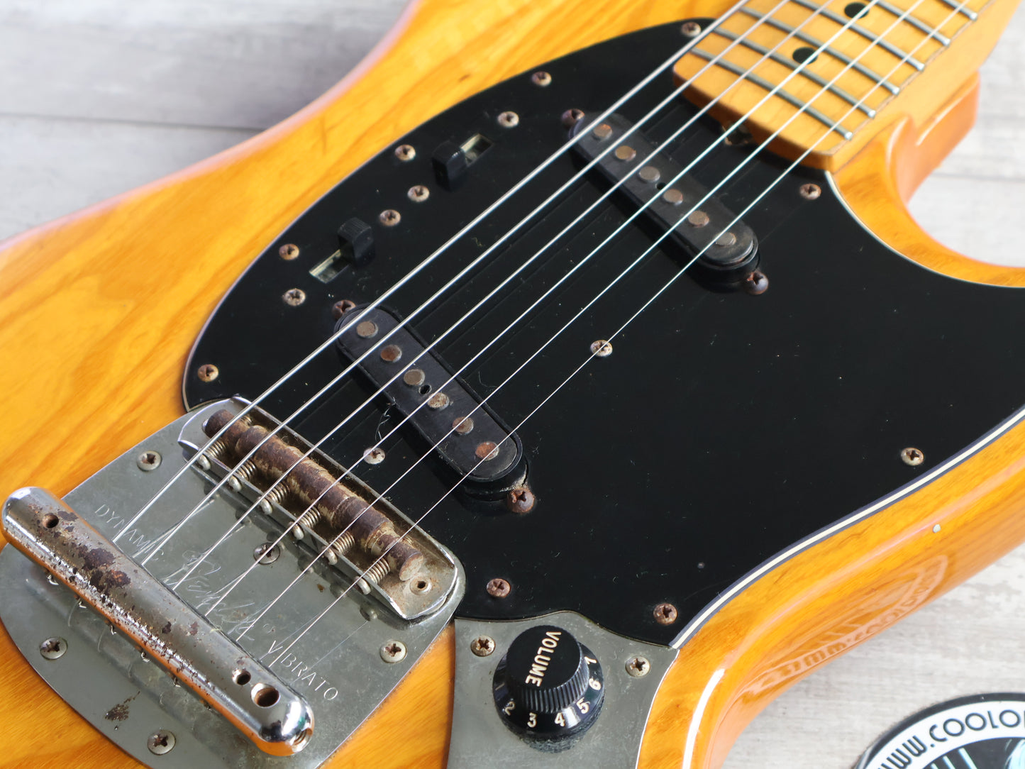 1978 Fender USA Mustang (Natural)