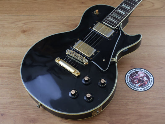1973 Ganson Japan KLG-360B Les Paul Custom (Ebony)