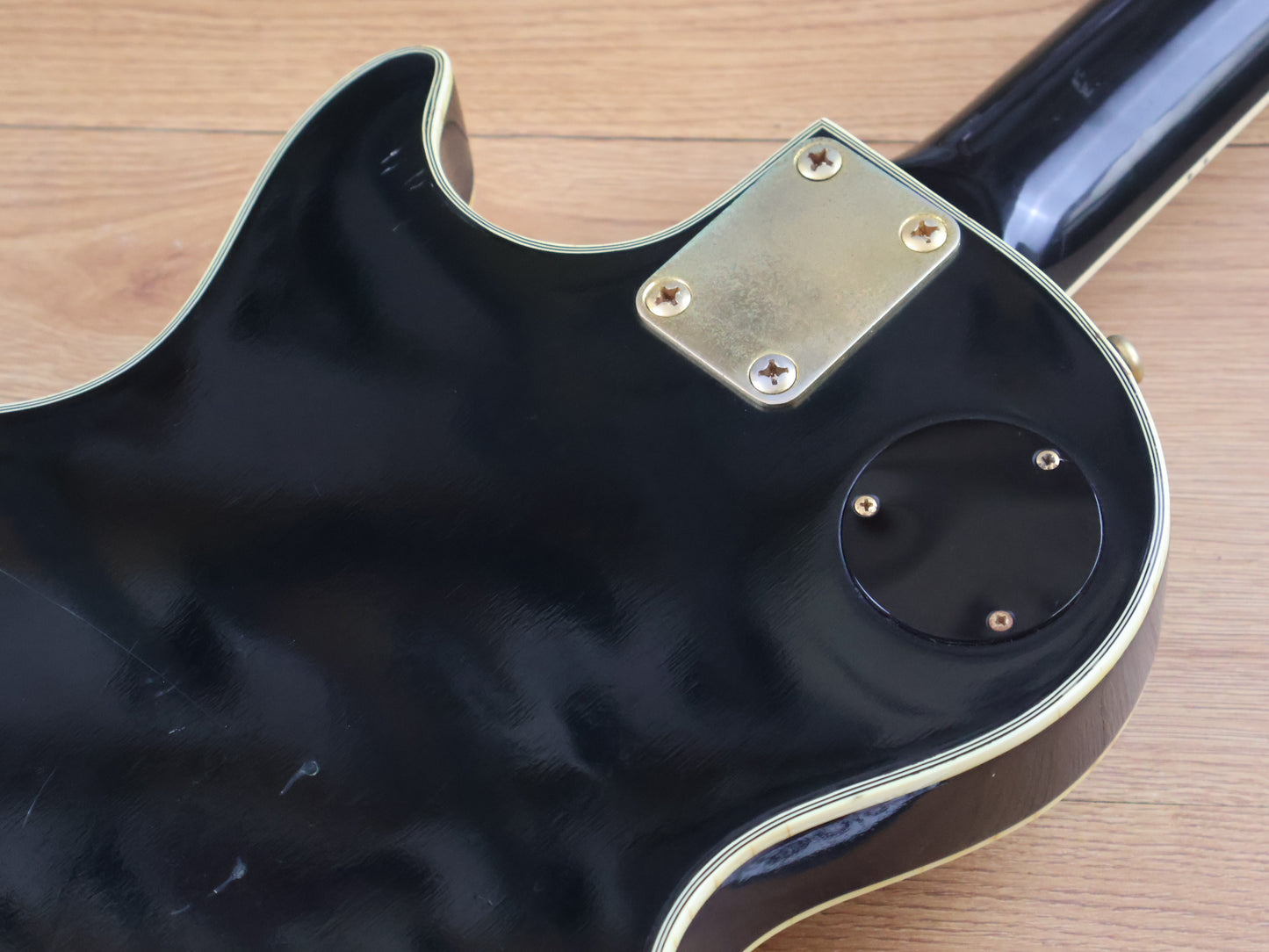 1973 Ganson Japan KLG-360B Les Paul Custom (Ebony)