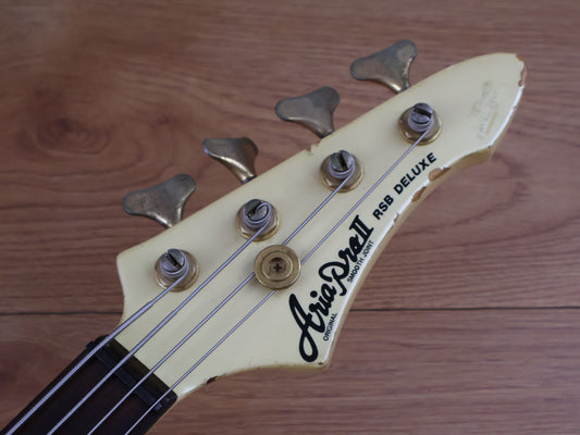 1984 Aria Pro II RSB Deluxe-II Bass (Pearl White)