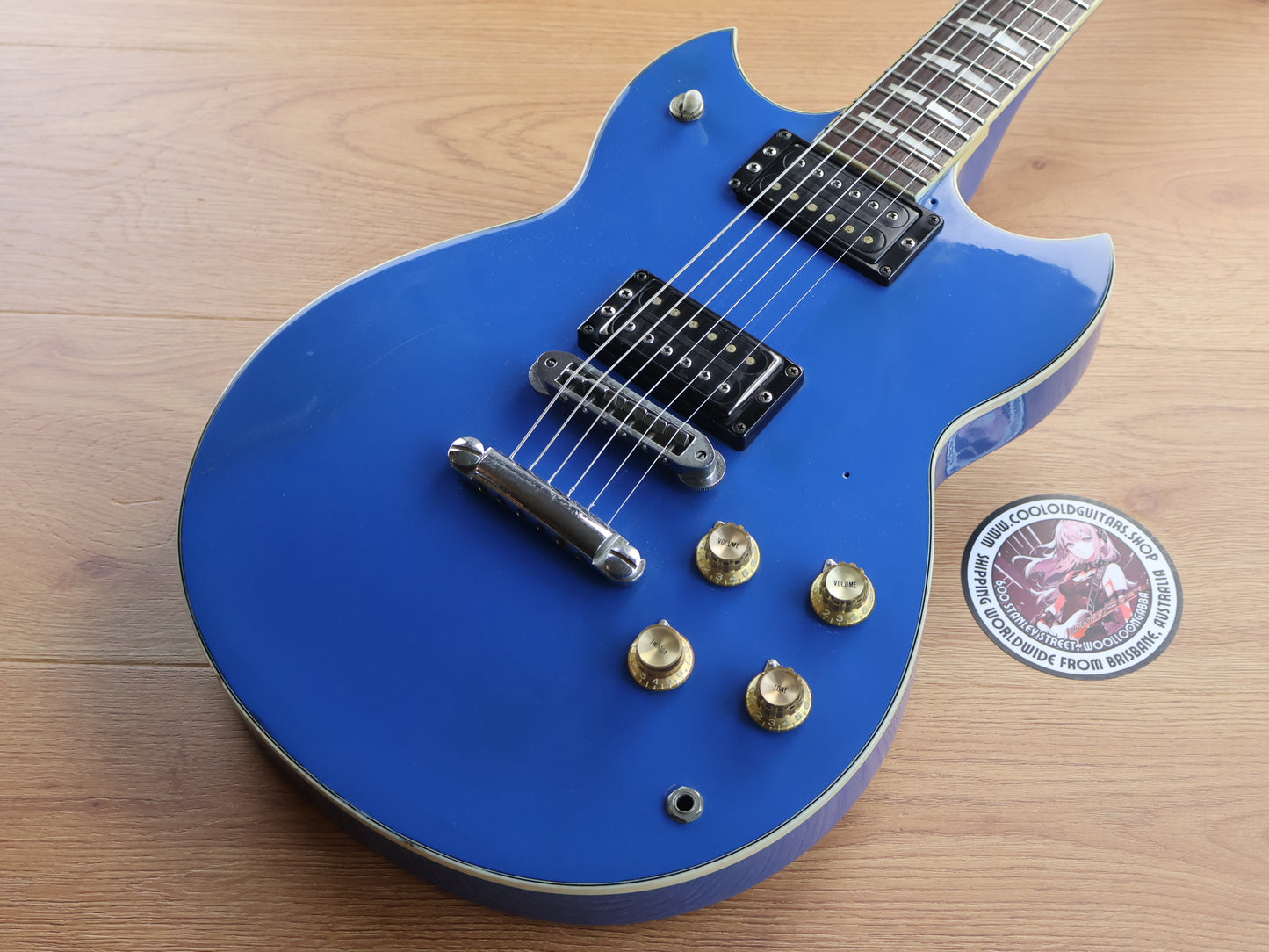 1979 Yamaha Japan SG-500 Double Cutaway (Lagoon Blue)