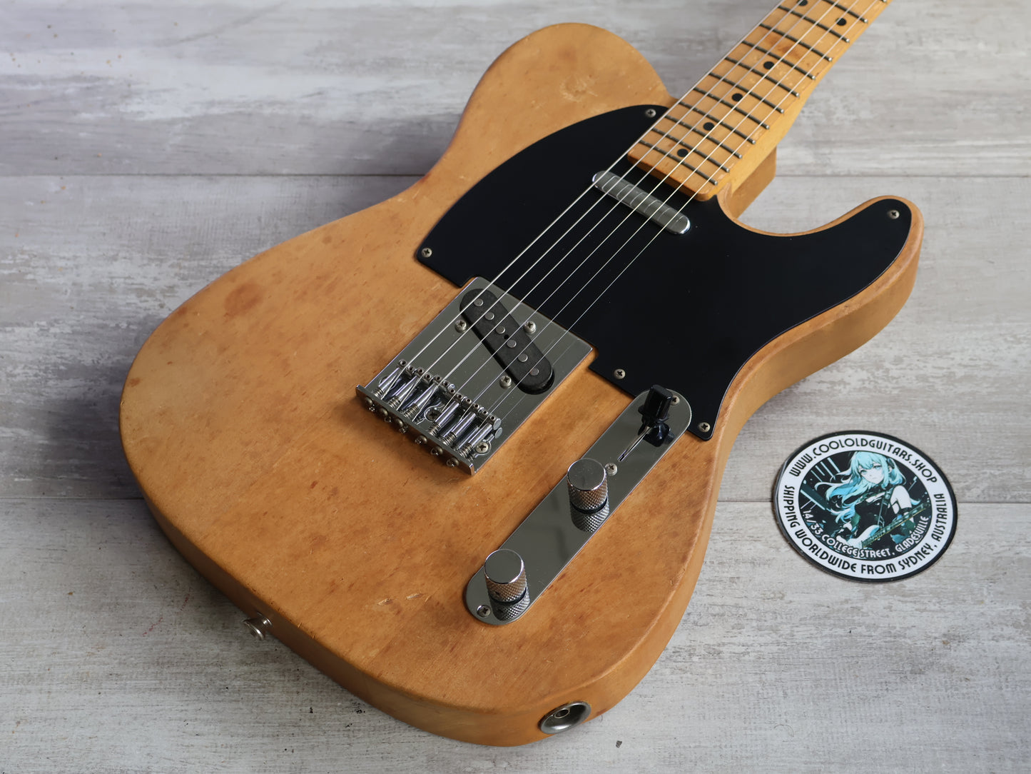 1993 Squier Japan Silver Series Telecaster Standard (Natural)