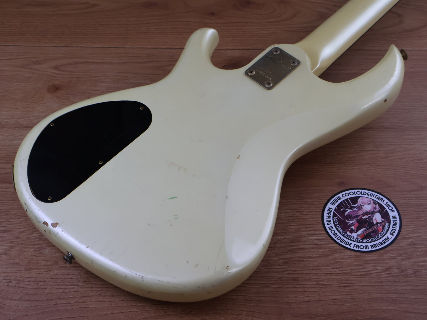 1984 Aria Pro II RSB Deluxe-II Bass (Pearl White)