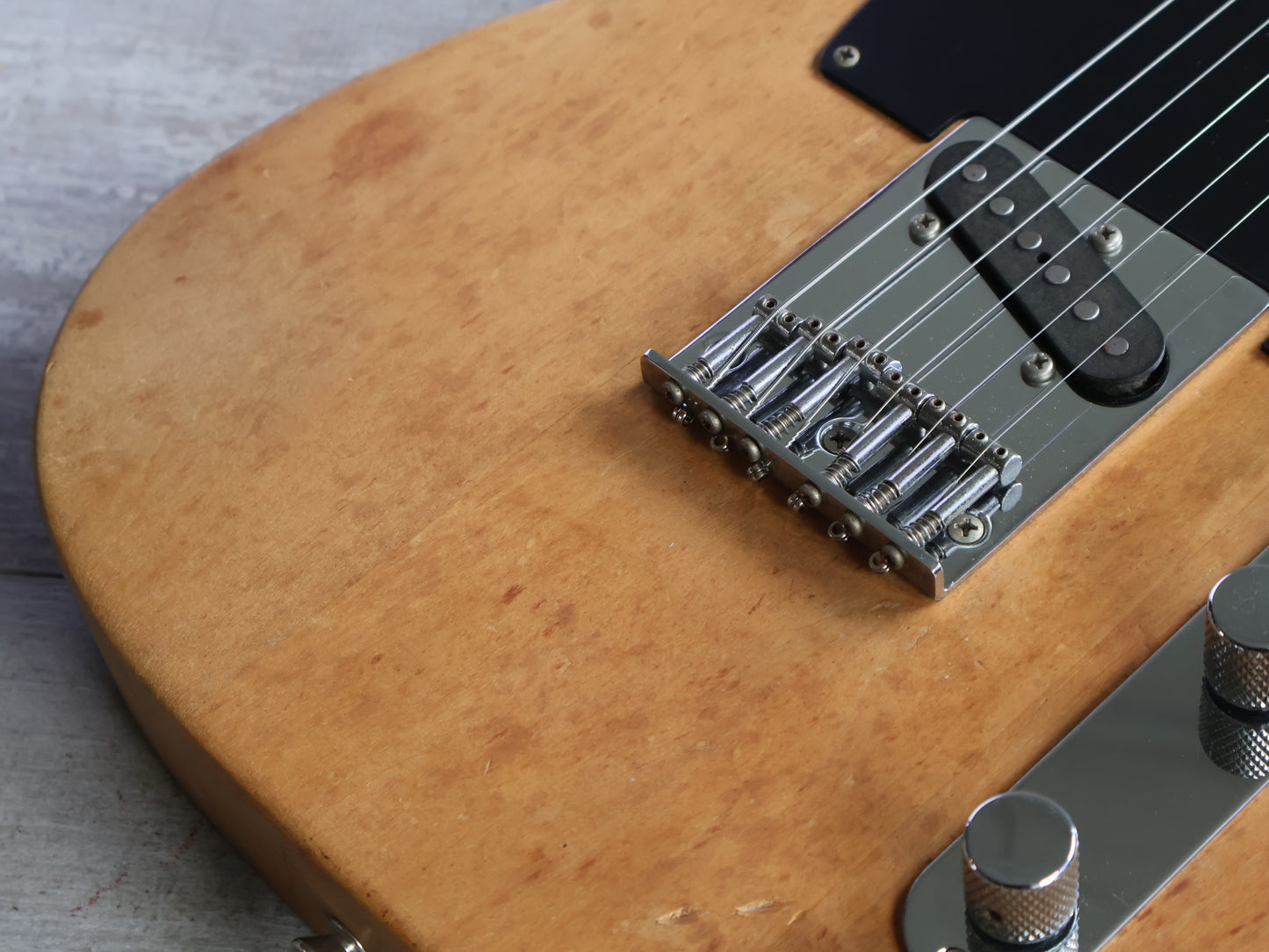 1993 Squier Japan Silver Series Telecaster Standard (Natural)