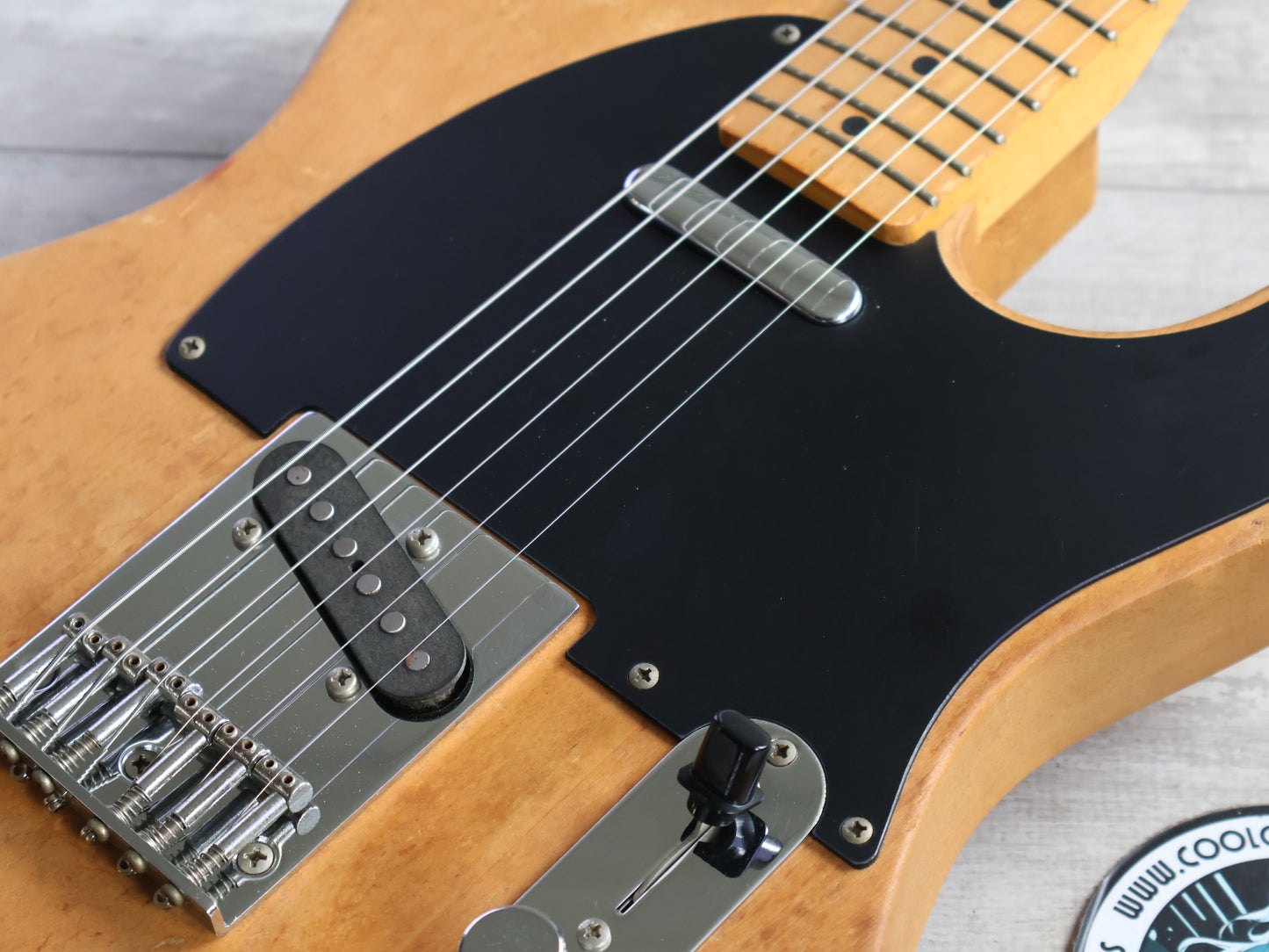 1993 Squier Japan Silver Series Telecaster Standard (Natural)