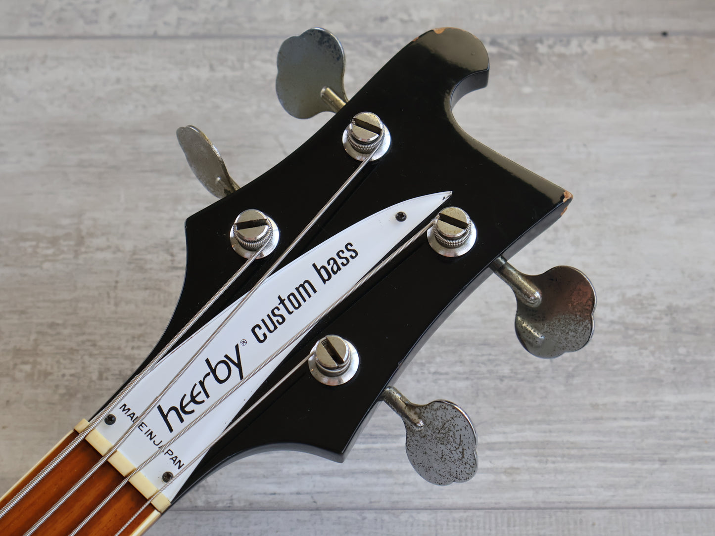 1975 Heerby Japan  EB-580 "4003" Bass (Black)